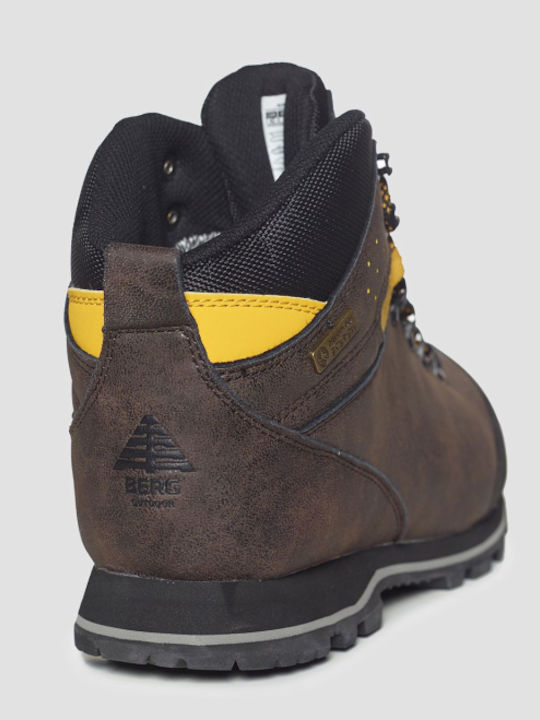 Berg Sun Bear Ανδρικά Ορειβατικά Μποτάκια Brown / Yellow
