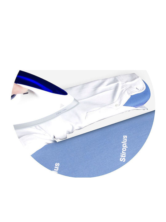 Stiroplus Festival Ironing Board for Steam Iron Foldable Blue 125x48cm