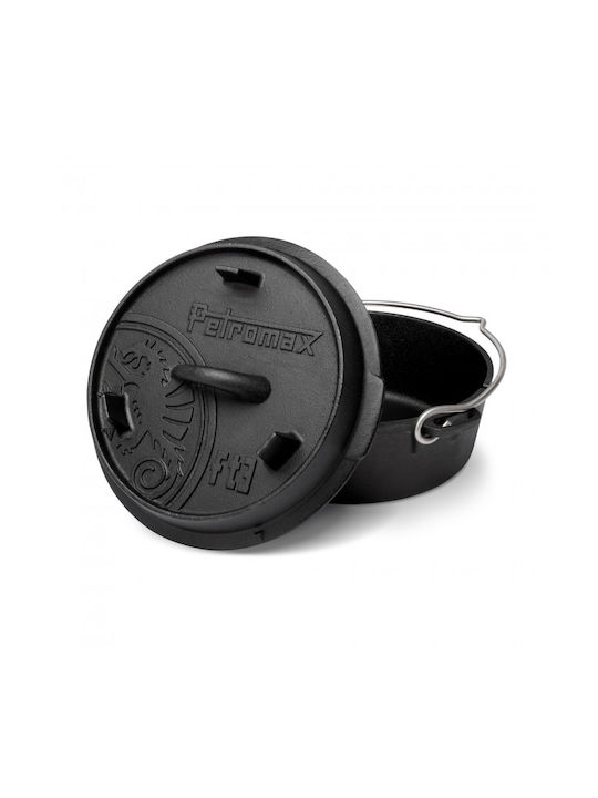 Petromax Dutch Oven Round Cast Iron 25.5x22cm 1pcs