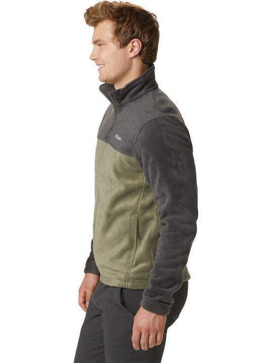 Steens Mountain Men's Fleece Cardigan Green