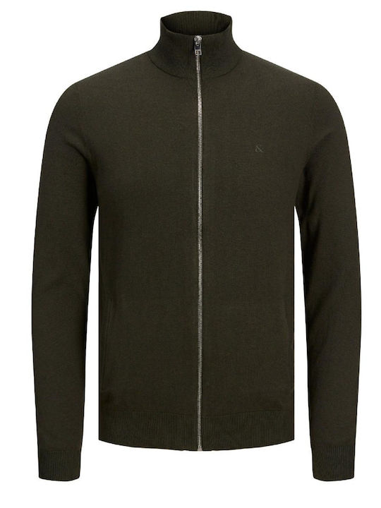 Men's Knitted Cardigan Rosin