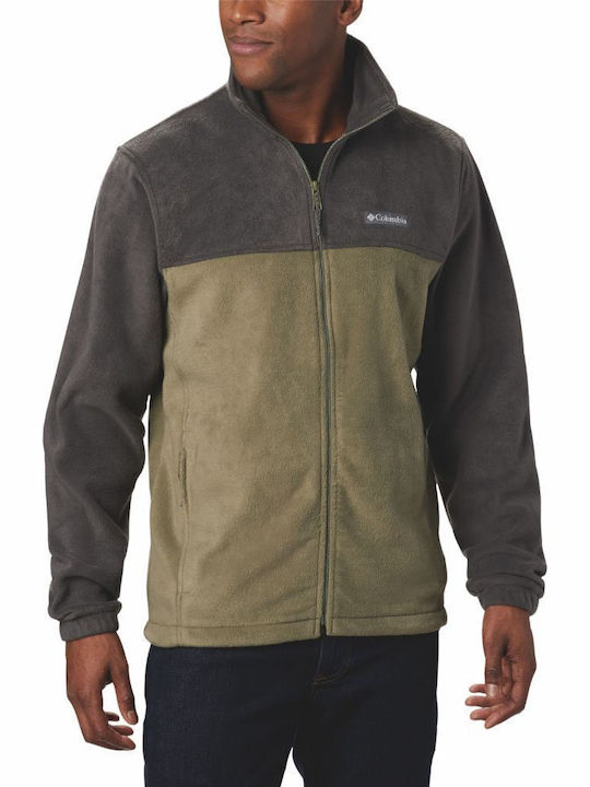Steens Mountain Men's Fleece Cardigan Green