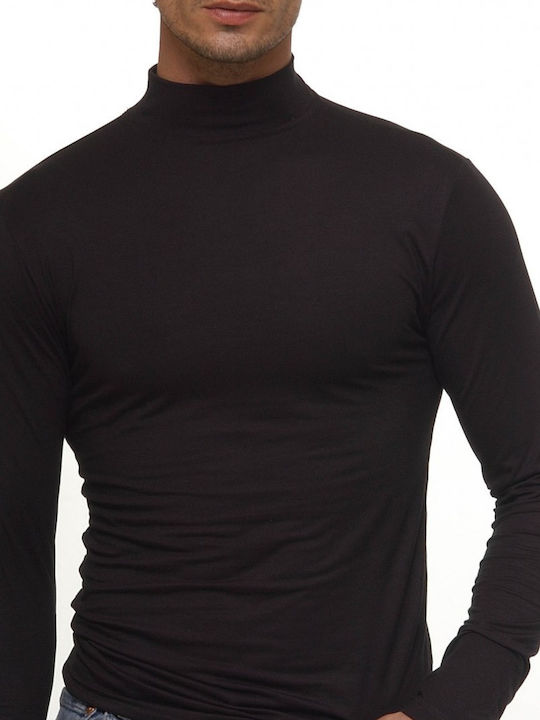 Helios Men's Long Sleeve Undershirt Black