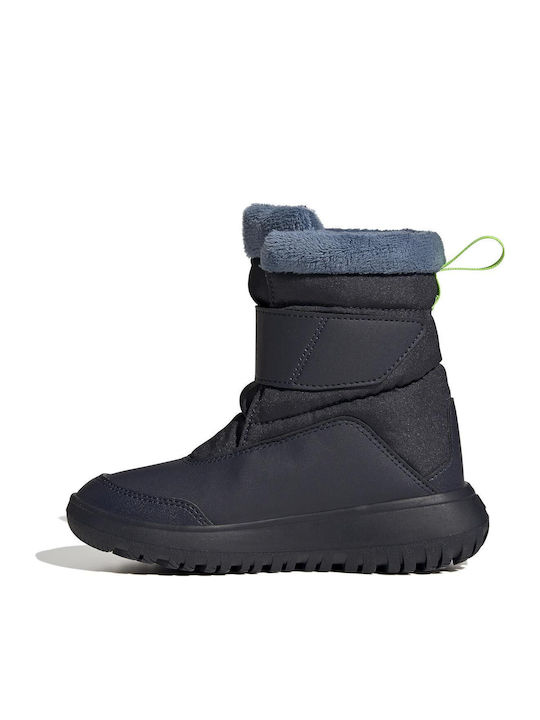 Winterplay Kids Snow Boots with Velcro Navy Blue