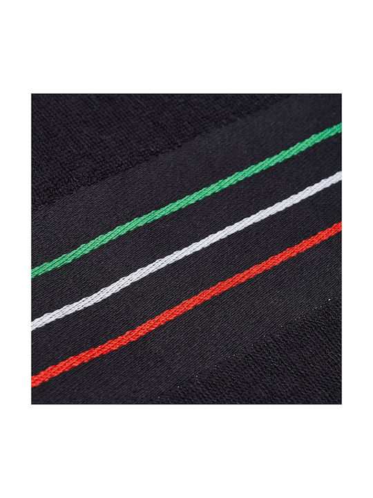 Leone Flag Black Gym Towel 100x40cm