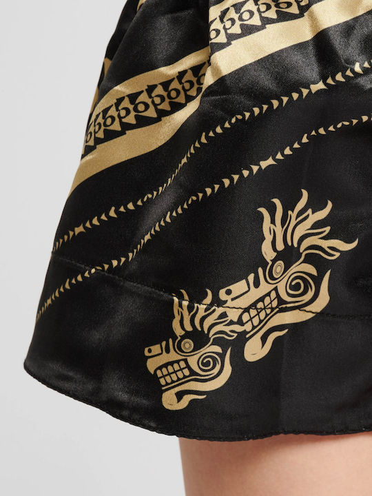 Leone Monetezuma Shorts Kick/Thai-Boxen Schwarz