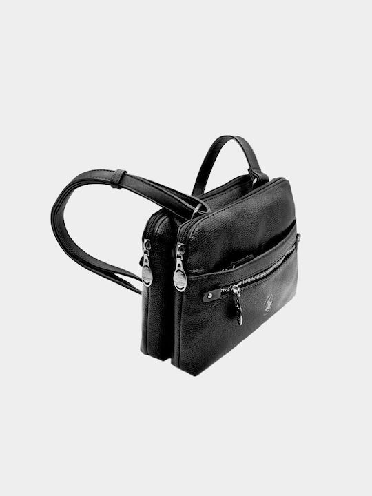 Beverly Hills Polo Club Damen Tasche Crossbody Schwarz