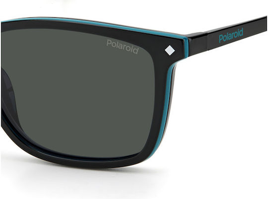 Polaroid Σκελετός Γυαλιών με Clip On σε Μαύρο Χρώμα PLD6139/CS 807M9