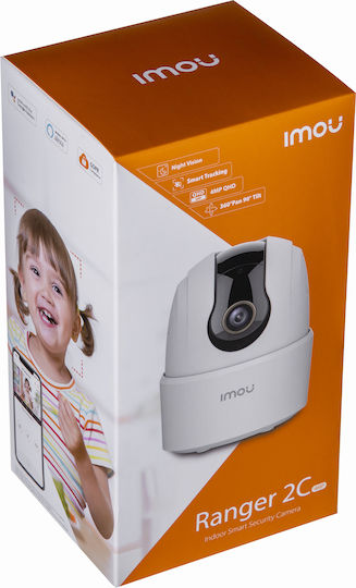 Imou Ranger 2C IP Κάμερα Παρακολούθησης Wi-Fi Full HD+ 4MP με Αμφίδρομη Επικοινωνία και Φακό 3.6mm