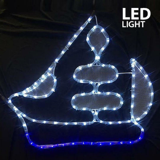Eurolamp De Crăciun Tub de lumină în Formă Expediere Transparent 60x51x51cm.