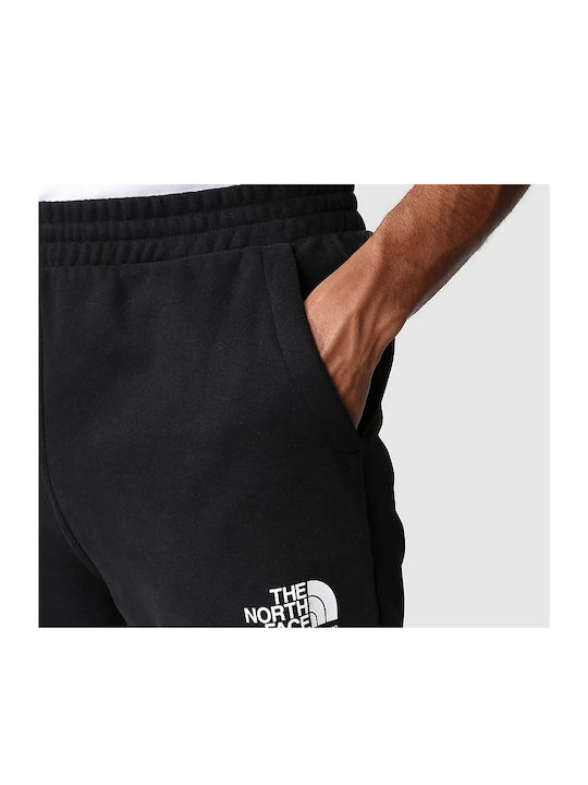 Coordinate Sweatpants with Elastic Black