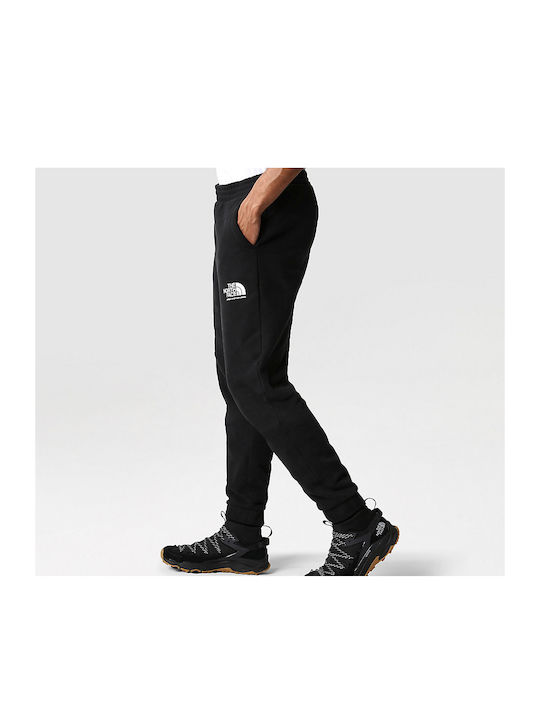 Coordinate Sweatpants with Elastic Black