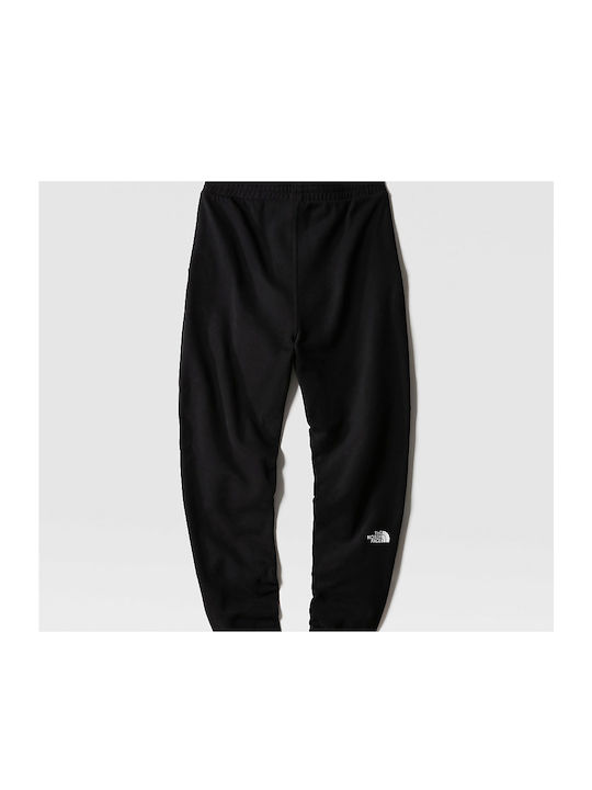 Coordinate Sweatpants with Elastic Black
