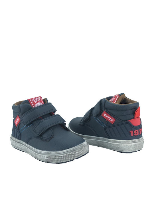 Orion Kids Boots with Velcro Blue