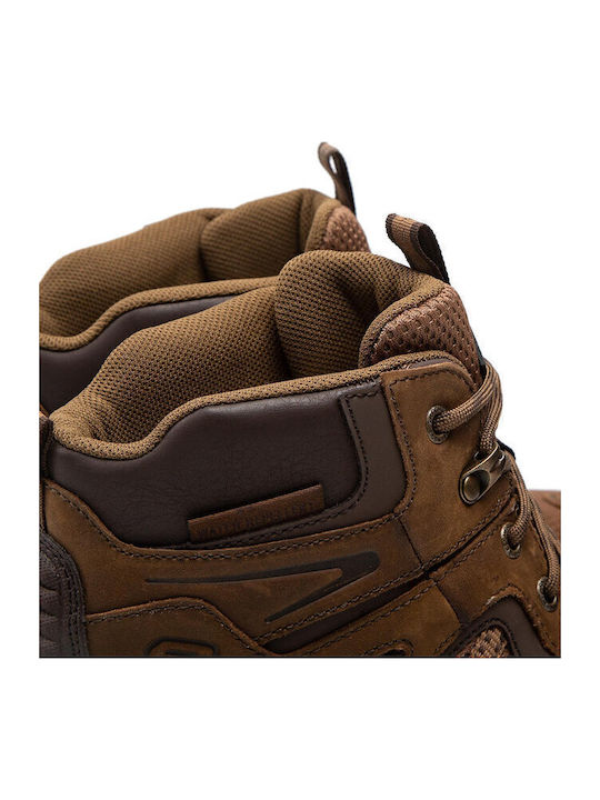 Skechers Percival Men's Hiking Shoes Waterproof Brown