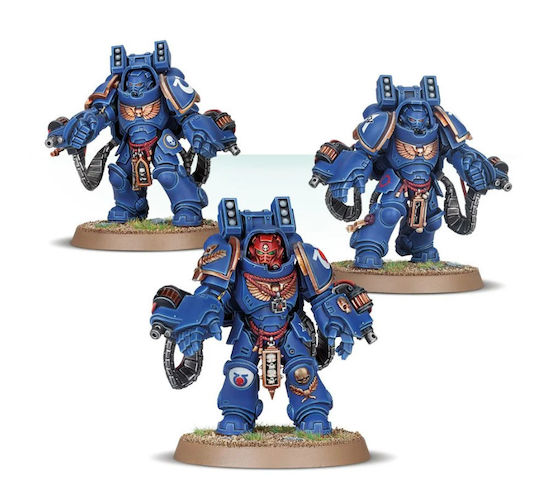 Games Workshop Warhammer 40.000 Space Marines Primaris Aggressors Figure