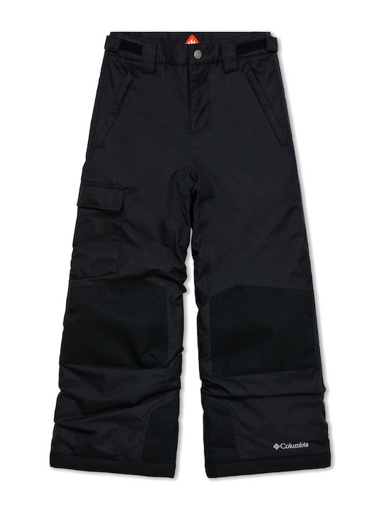 Columbia Bugaboo II SE0033-010 Παιδικό Παντελόνι Σκι & Snowboard Μαύρο