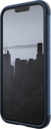 Raptic Shield Umschlag Rückseite Kunststoff Blau (iPhone 14)