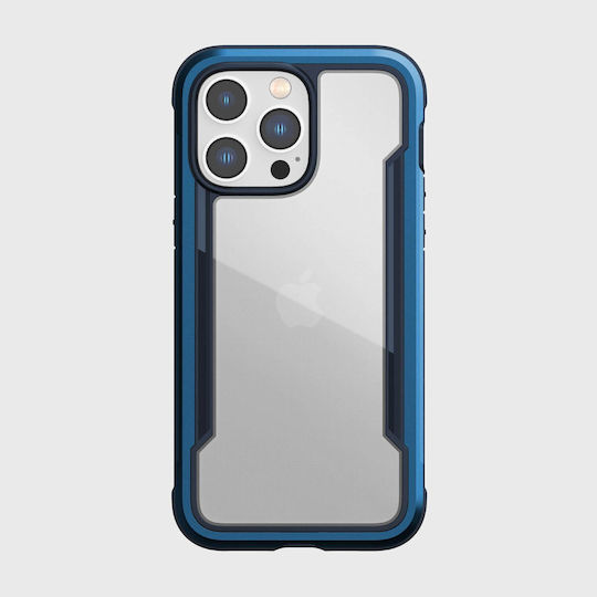 Raptic Shield Back Cover Plastic Blue (iPhone 14 Pro Max)