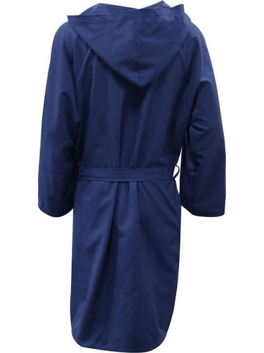 AlpinPro Nemo Kids Swimming Bathrobe Blue Microfiber