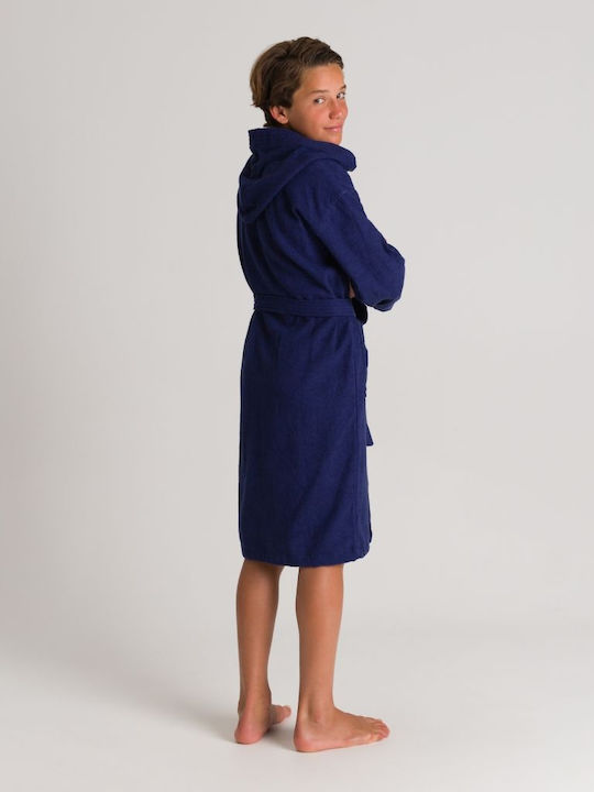 Arena Zeppelin Light Junior 003211-700 Kids Swimming Bathrobe Blue