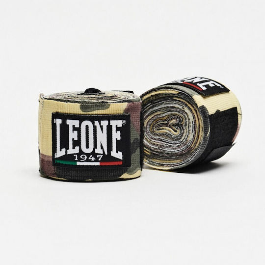 Leone AB705 AB705 Martial Arts Hand Wraps 3.5m Green Camo Camo