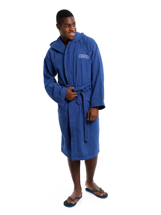 Arena Swimming Bathrobe Blue 003210-800