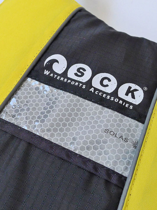 SCK Adults Life Jacket for Water Sports Yellow
