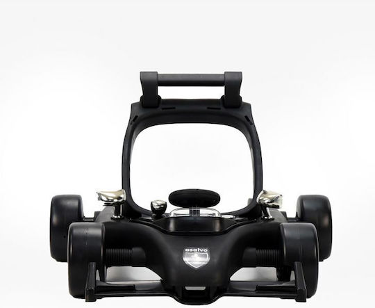 Asalvo F1 Baby Walker with Music for 6+ Months Black