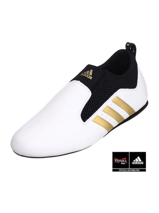 adidas The Contestant Pantofi de arte marțiale Taekwondo White/Gold
