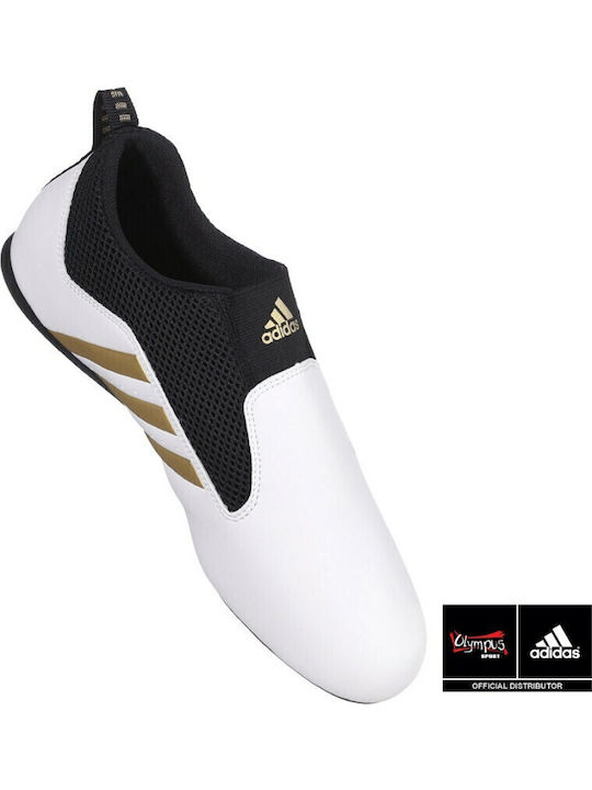 adidas The Contestant Pantofi de arte marțiale Taekwondo White/Gold