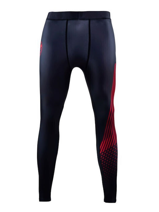 Bad Boy Evo Compression Spats Long Men Martial Arts Leggings Blue