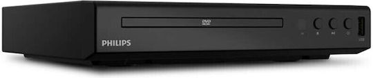 Philips DVD Player TAEP200 TAEP200/16 with USB Media Player Capability Black