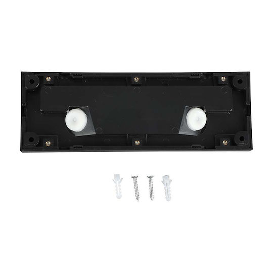 V-TAC Стенна Външна Таванна Лампа LED IP65 3W с Топло Бяла Светлина 23x8x2.8см