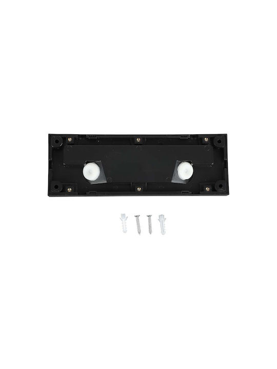 V-TAC Wall-Mounted Outdoor Ceiling Light LED IP65 3W with Natural White Light 23x8εκ.