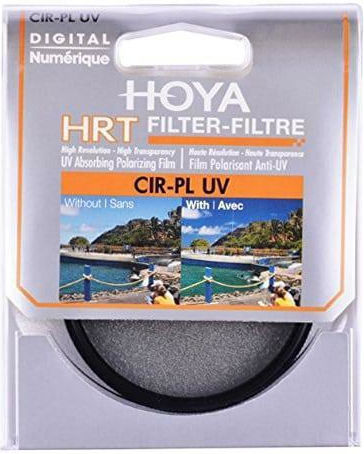 Hoya Circular Polarizing HRT Filter CPL / UV 58mm for Camera Lenses