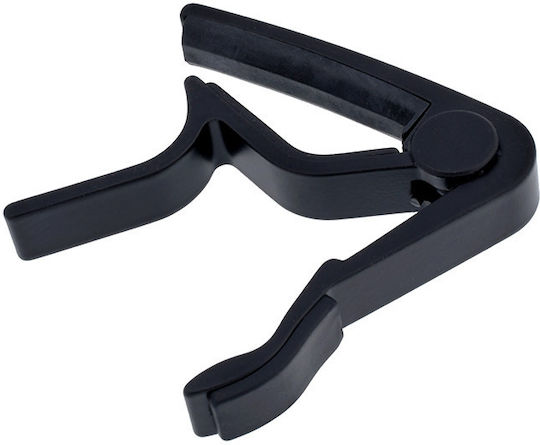 Metallic Trigger Capo for Electric Guitar Black