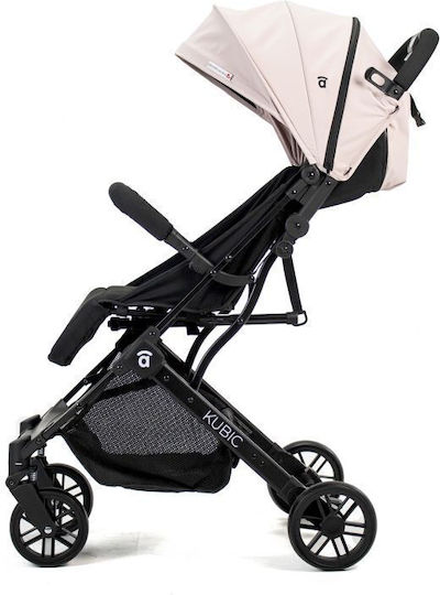 Asalvo Kubic Kinderwagen Geeignet für Neugeborene Rosa
