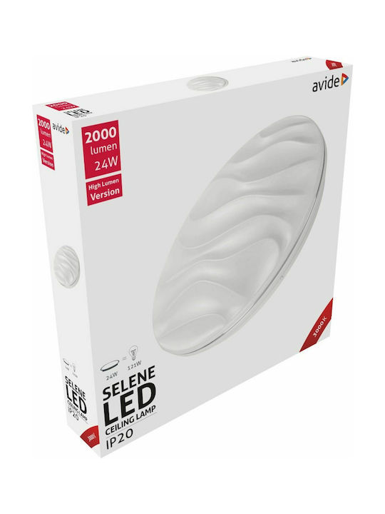 Avide ACLO38WW-24W-SEL Plafonieră 38buc LED