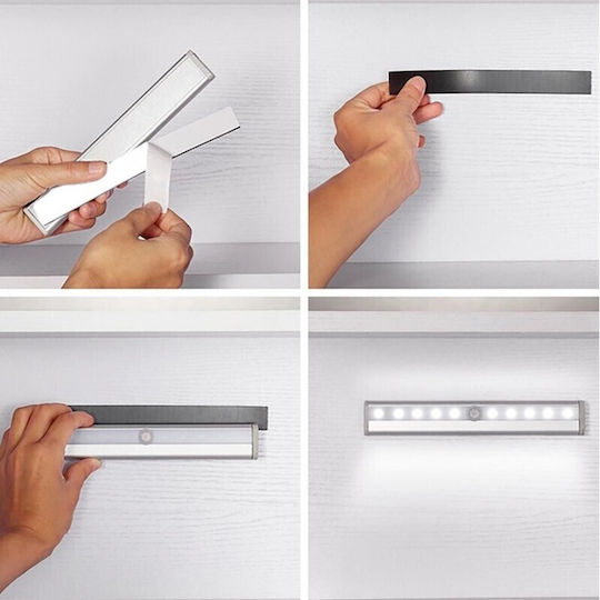 Dekton LED Light Linear for Cabinets with Battery Powered and Photocell 1pcs