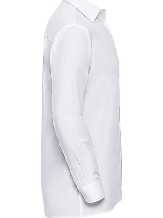 R-936M Long Sleeve Shirt In Regular Fit White White