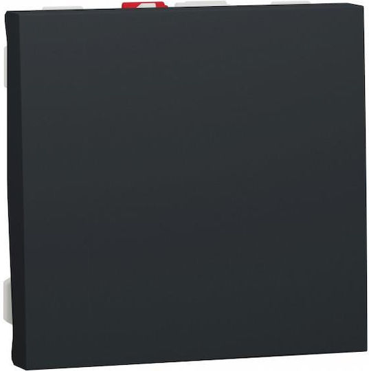 Schneider Electric New Unica Копче Стълбище без рамка в Черен цвят NU320654
