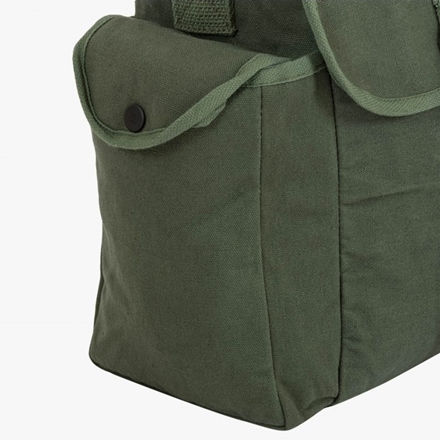 Highlander Heavy Duty Haversack Στρατιωτικό Τσαντάκι Ώμου Μαύρο