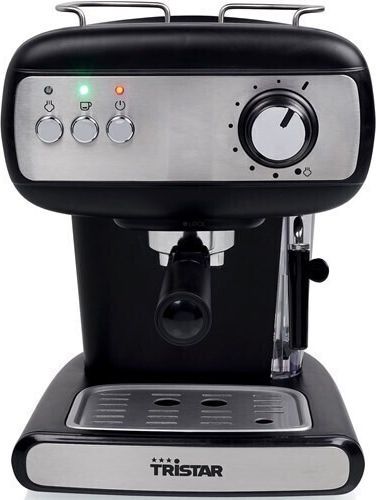 Tristar Μηχανή Espresso 850W Πίεσης 20bar Μαύρη CM-2276