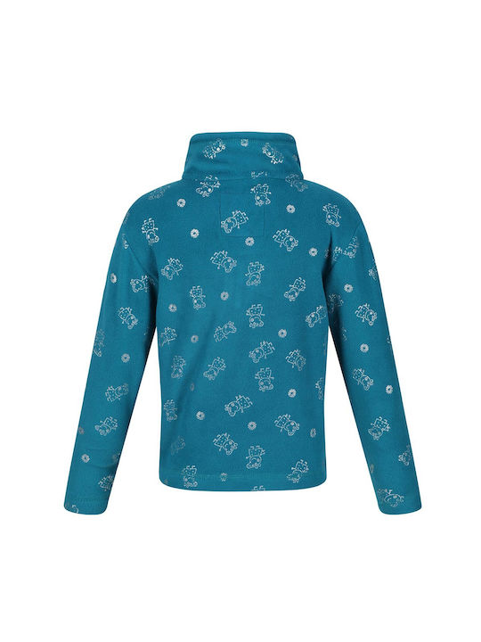 REGATTA - PEPPA PIG PRINTED HALF ZIP FLEECE