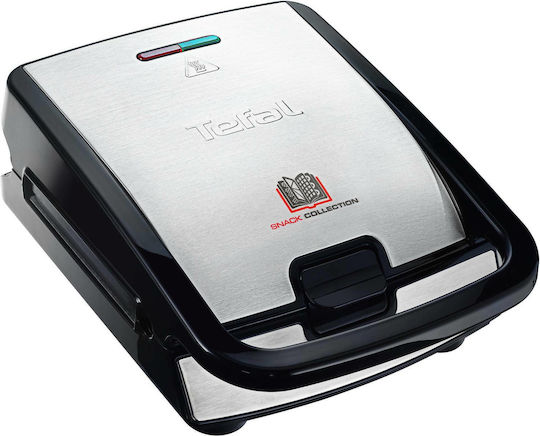 Tefal Snack Collection Сандвич тостер с подвижни плочи за 2 Сандвичи 700W Inox