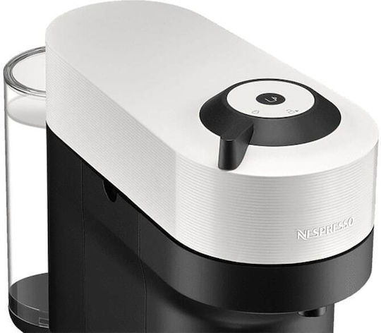 Krups Vertuo Pop Pod Coffee Machine Vertuo Pressure 15bar with Milk Frother White