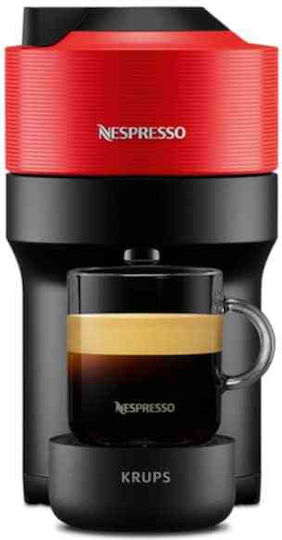 Krups Vertuo Pop Pod Coffee Machine Vertuo Pressure 15bar Spicy Red