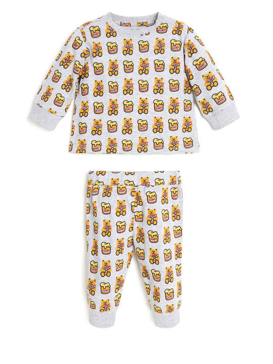 Guess Set Top & Bottom Kids Winter Pyjamas Multicolour