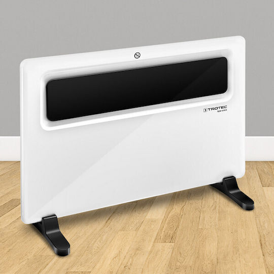 Trotec TCH 1510 E 1410000529 Konvektorheizung Boden 1500W mit elektronischem Thermostat 69x53.5cm Weiß